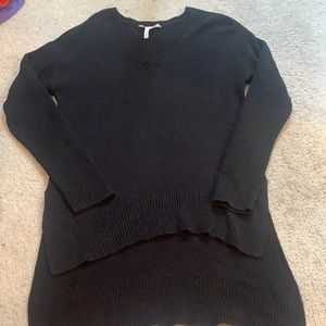 Bcbgeneration black split sweater
